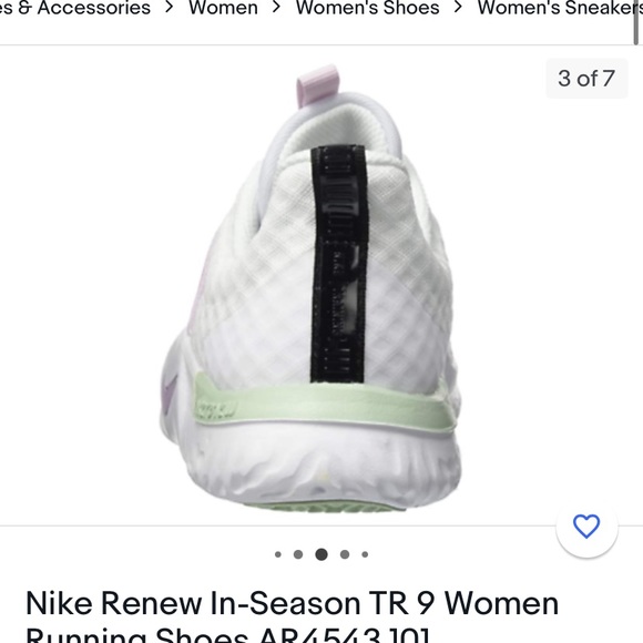 Nike Renew In-Season TR 9 Women Running Shoes AR4543 101 - Picture 3 of 12